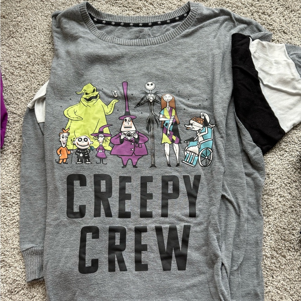 The Nightmare Before Christmas Sleep Shirt